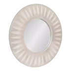 Kate & Laurel All Things Decor 26"x26" Usra Carved Wood Mirror