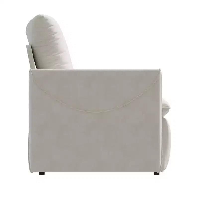 Canapé-lit convertible, velours 3 places 180 cm, couchage pleine taille, mousse haute densité, cadre en fer et bois, 2 oreillers