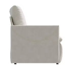 Canapé-lit convertible, velours 3 places 180 cm, couchage pleine taille, mousse haute densité, cadre en fer et bois, 2 oreillers
