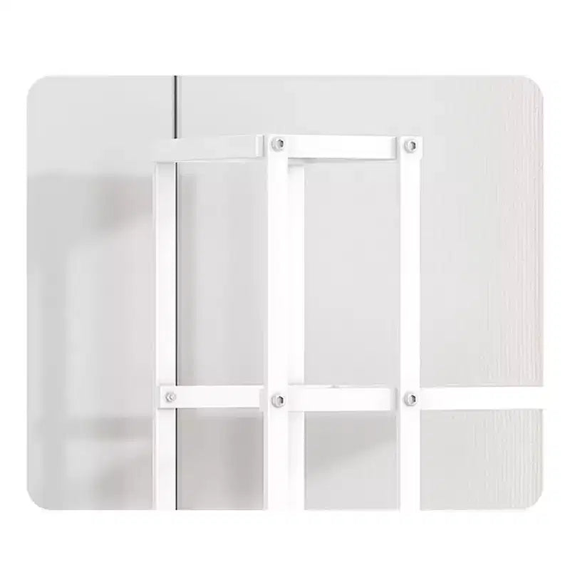 Support pour plantes multi-niveaux en métal avec roues, style européen, blanc/vert, pour salon et balcon