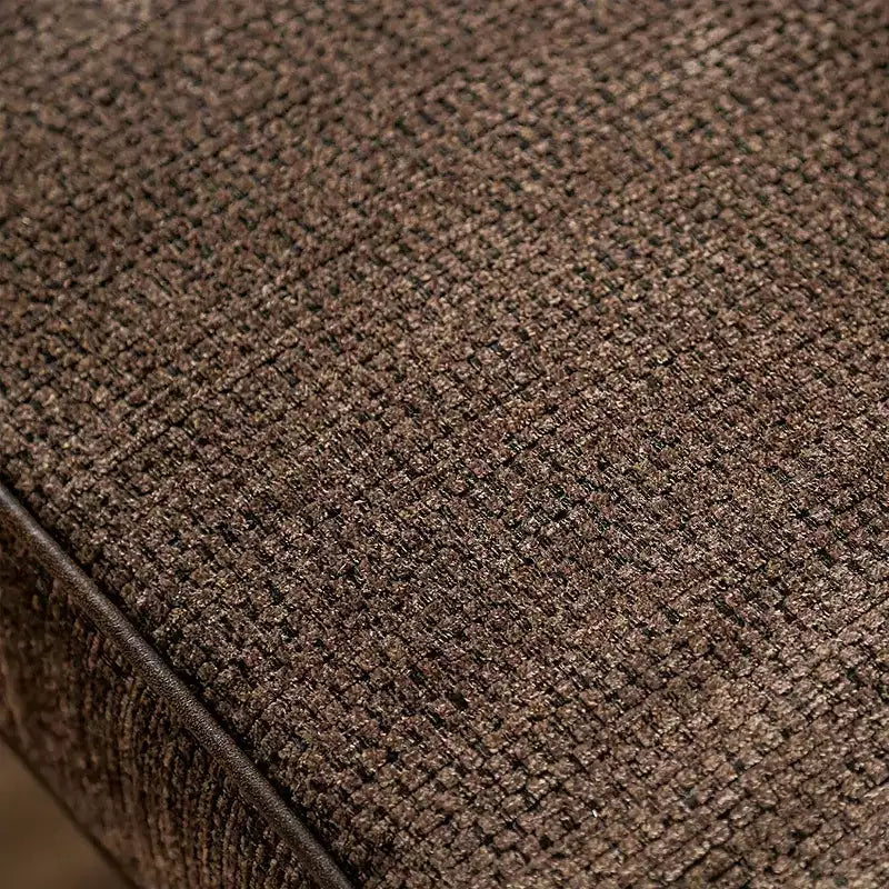 Canapé traditionnel de 90 po, capitonné, garniture cloutée, similicuir + polyester, capacité de 750 lb, 5 coussins décoratifs