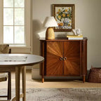 Armoire deux portes, placage noyer brun, 1 étagère réglable, 76,2 cm H x 76,2 cm L x 39,9 cm P, 25,9 kg