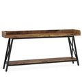 Tribesigns 70.87 2-Tier Narrow Sofa Table