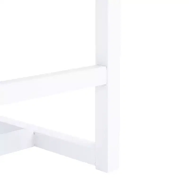Tabouret de comptoir en rotin avec structure en bois de hêtre, dossier bas sans accoudoirs, repose-pieds, capacité de 125 kg