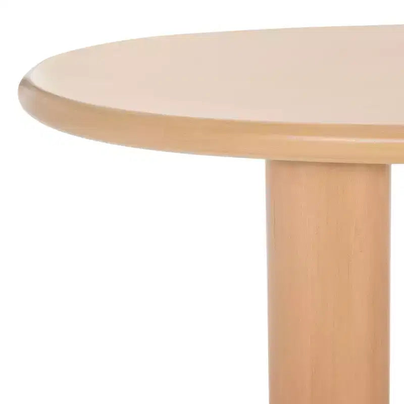 Table basse ovale, cadre en bois massif, pieds épais sculpturaux, 137 x 61 x 38 cm, capacité de 27 kg, marron