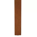 Console incurvée, placage bois Okoumé, bords incurvés audacieux, supporte 90 kg, finition naturelle, intérieur