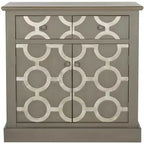 Petula 2 Drawer 2 Door Chest - AMH1524 - Grey - Safavieh Couture