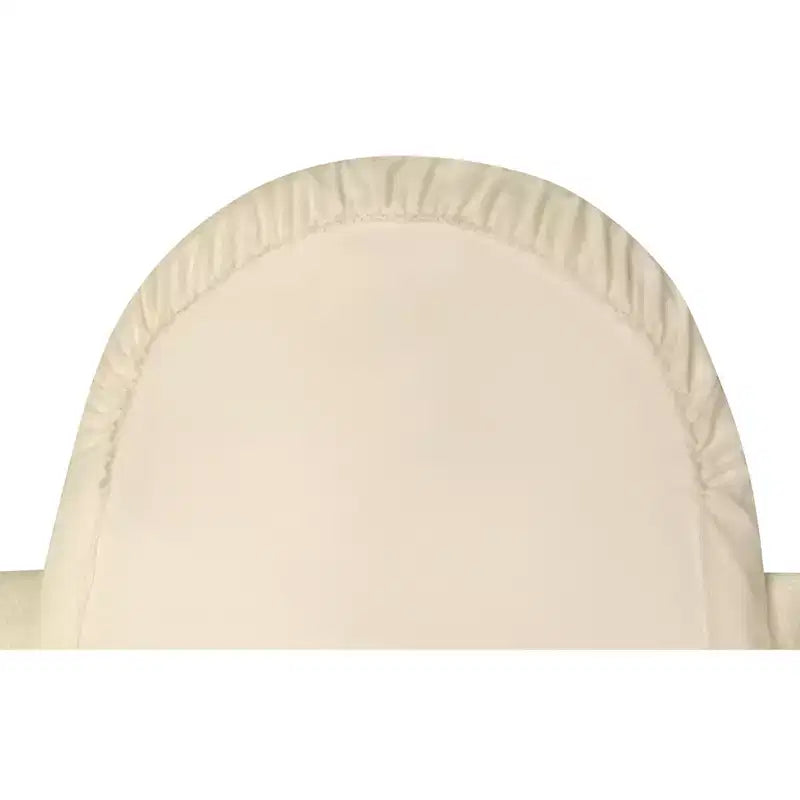 Panier à langer bébé Moïse, Tressé en papier imitation osier, Cadre métallique, Matelas en mousse et doublure, 81x50cm, 0-15 mois