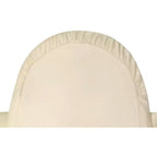 Panier à langer bébé Moïse, Tressé en papier imitation osier, Cadre métallique, Matelas en mousse et doublure, 81x50cm, 0-15 mois